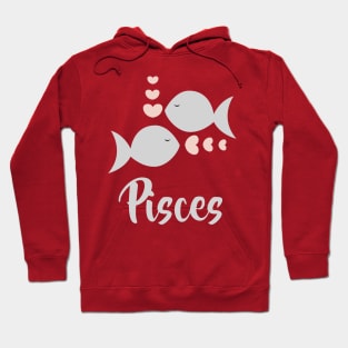 Pisces Feb 19 - March 20 - Water sign - Zodiac symbols Hoodie